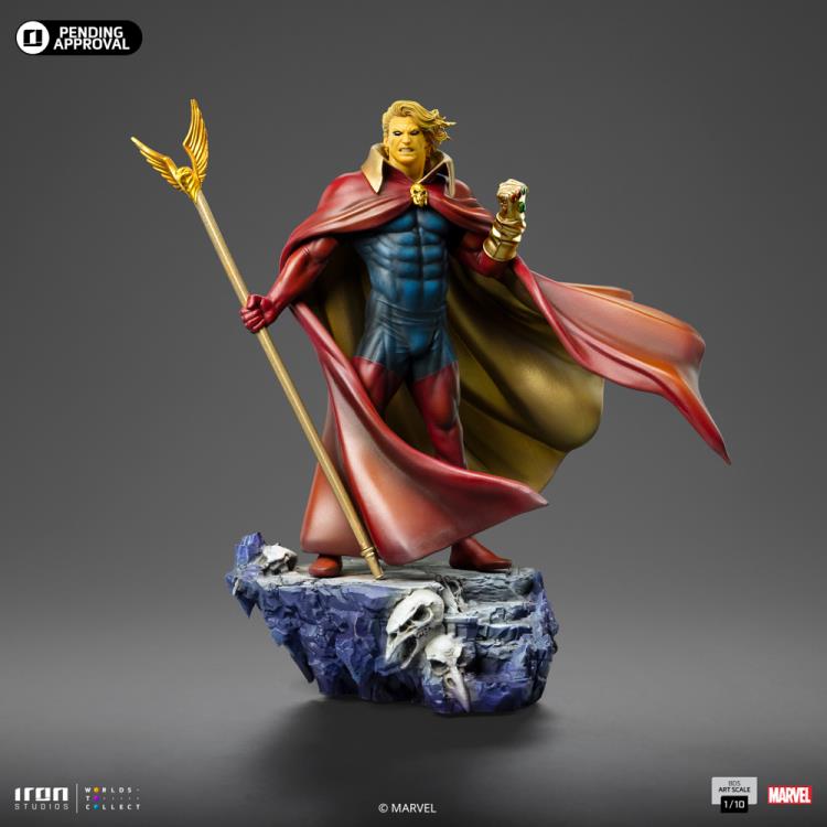 The Infinity Gauntlet Battle Diorama Series Adam Warlock 1/10 Art Scale Limited Edition Statue Gallery Image 4
