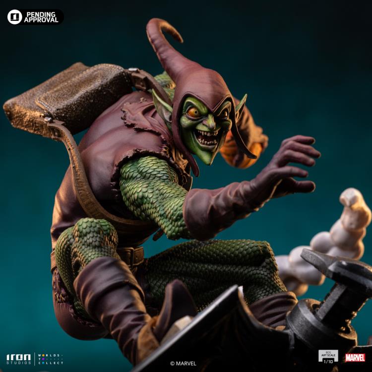 Marvel Spider-Man vs Villains Battle Diorama Series Green Goblin 1/10 Art Scale Limited Edition Statue Gallery Image 9
