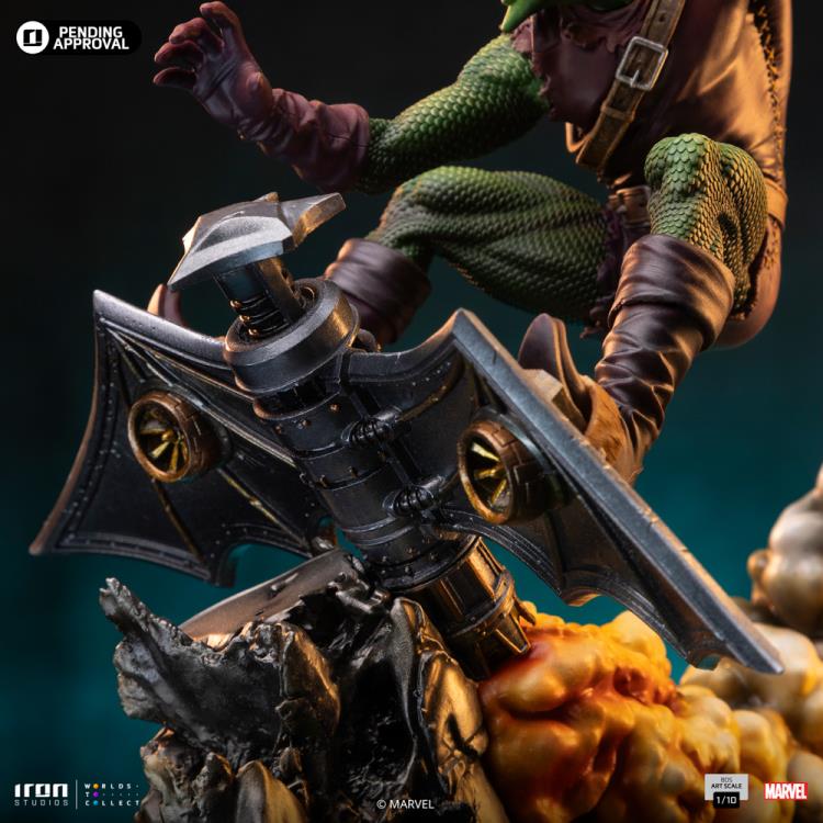 Marvel Spider-Man vs Villains Battle Diorama Series Green Goblin 1/10 Art Scale Limited Edition Statue Gallery Image 10