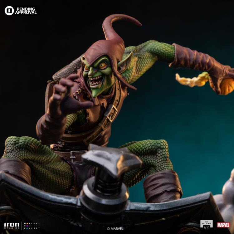 Marvel Spider-Man vs Villains Battle Diorama Series Green Goblin 1/10 Art Scale Limited Edition Statue Gallery Image 8