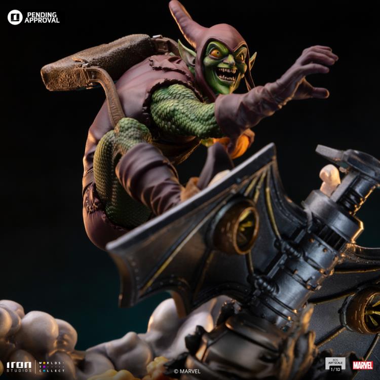 Marvel Spider-Man vs Villains Battle Diorama Series Green Goblin 1/10 Art Scale Limited Edition Statue Gallery Image 7