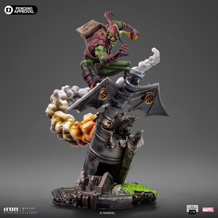Marvel Spider-Man vs Villains Battle Diorama Series Green Goblin 1/10 Art Scale Limited Edition Statue Gallery Image 3