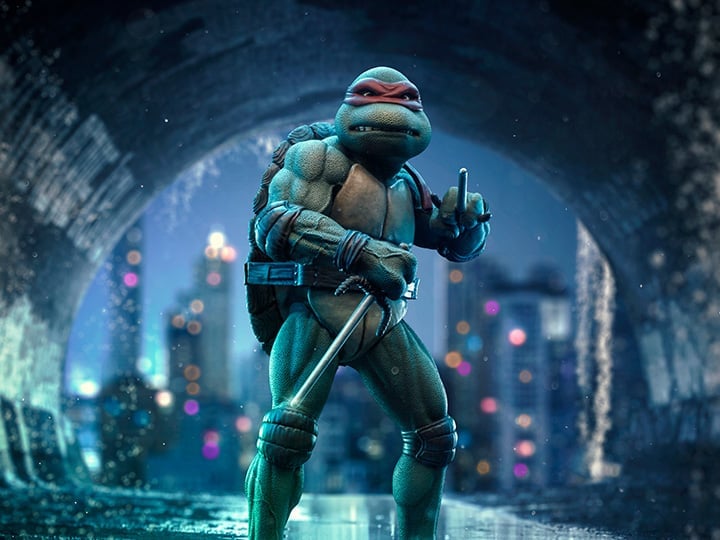 Teenage Mutant Ninja Turtles (1990) Raphael 1/10 Art Scale Limited Edition Statue Gallery Image 1