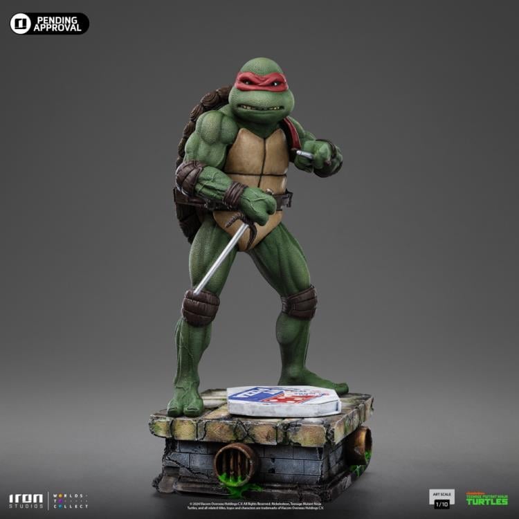 Teenage Mutant Ninja Turtles (1990) Raphael 1/10 Art Scale Limited Edition Statue Gallery Image 5