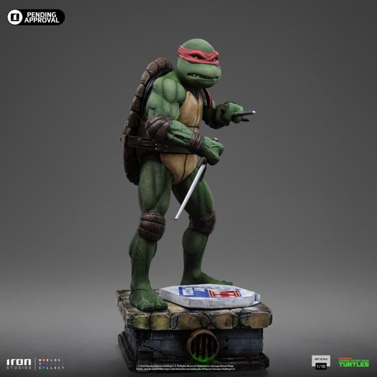 Teenage Mutant Ninja Turtles (1990) Raphael 1/10 Art Scale Limited Edition Statue Gallery Image 6