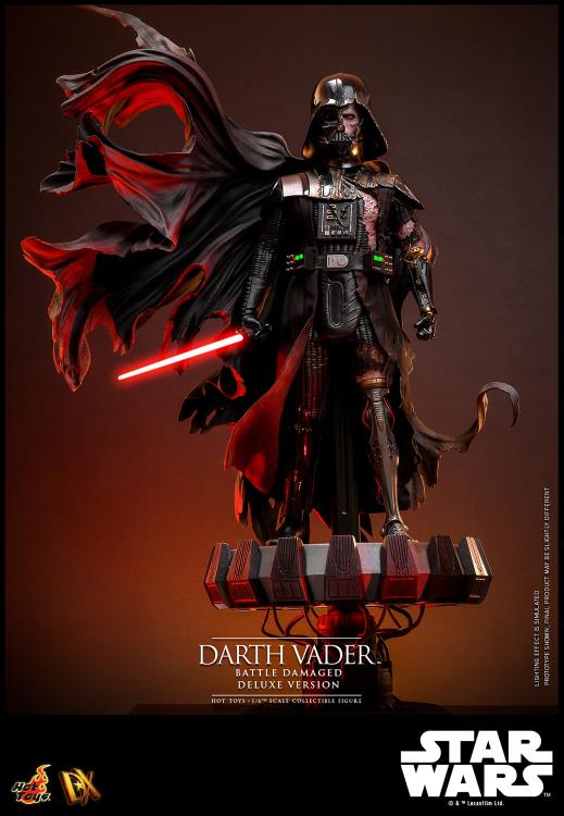 Star Wars DX45 Darth Vader (Battle Damaged) Deluxe 1/6th Scale Collectible Figure Gallery Image 6
