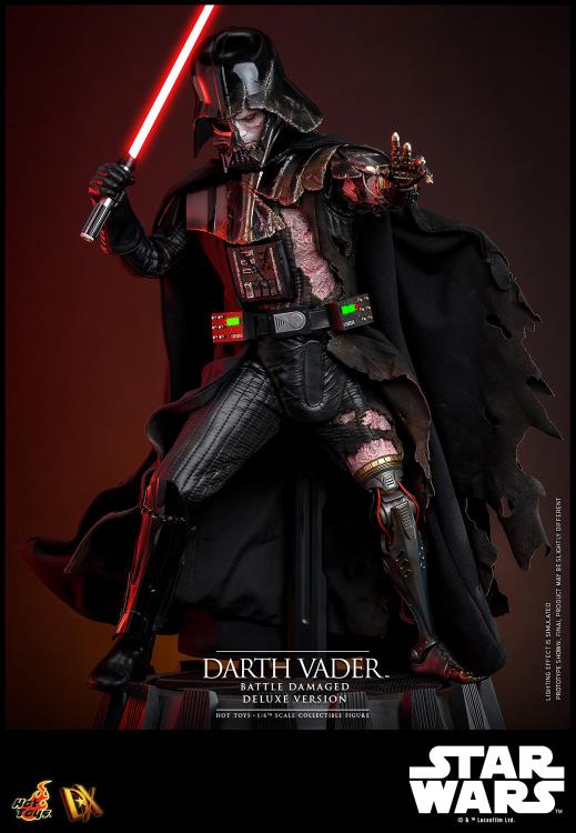 Star Wars DX45 Darth Vader (Battle Damaged) Deluxe 1/6th Scale Collectible Figure Gallery Image 8