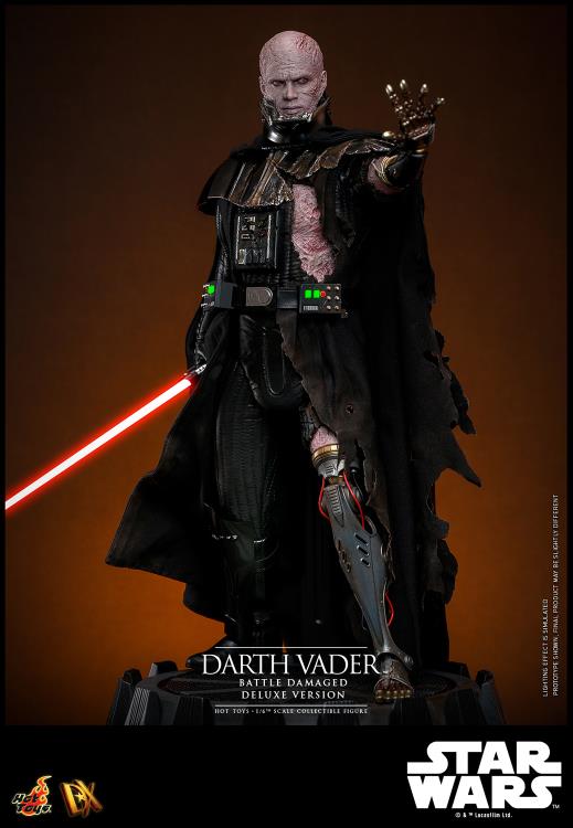 Star Wars DX45B Darth Vader (Battle Damaged) Deluxe 1/6th Scale