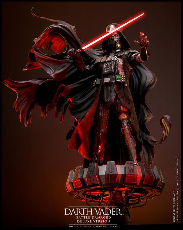 Star Wars DX45 Darth Vader (Battle Damaged) Deluxe 1/6th Scale Collectible Figure Gallery Image 4