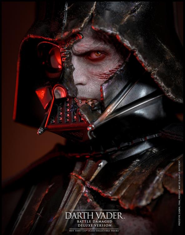 Star Wars DX45 Darth Vader (Battle Damaged) Deluxe 1/6th Scale Collectible Figure Gallery Image 17