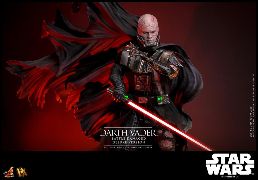 Star Wars DX45 Darth Vader (Battle Damaged) Deluxe 1/6th Scale Collectible Figure Gallery Image 21