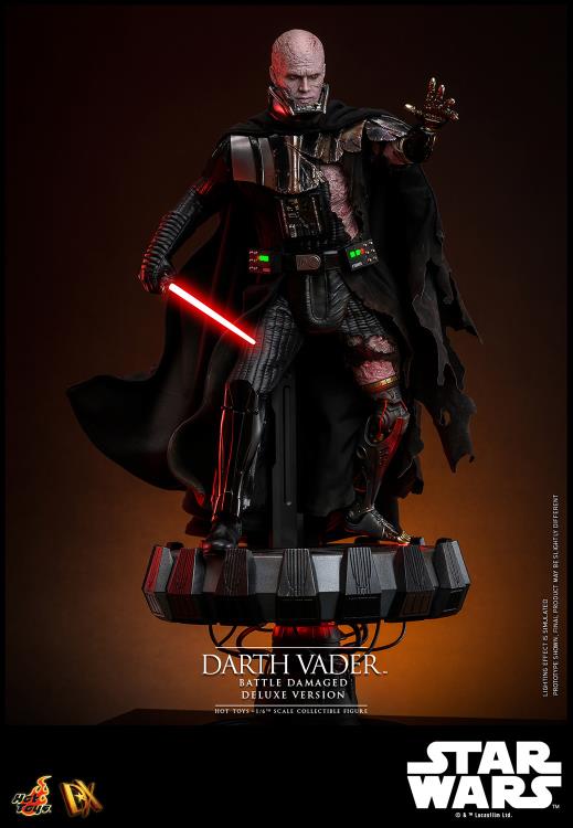 Star Wars DX45 Darth Vader (Battle Damaged) Deluxe 1/6th Scale Collectible Figure Gallery Image 13
