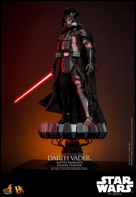 Star Wars DX45 Darth Vader (Battle Damaged) Deluxe 1/6th Scale Collectible Figure Gallery Image 10