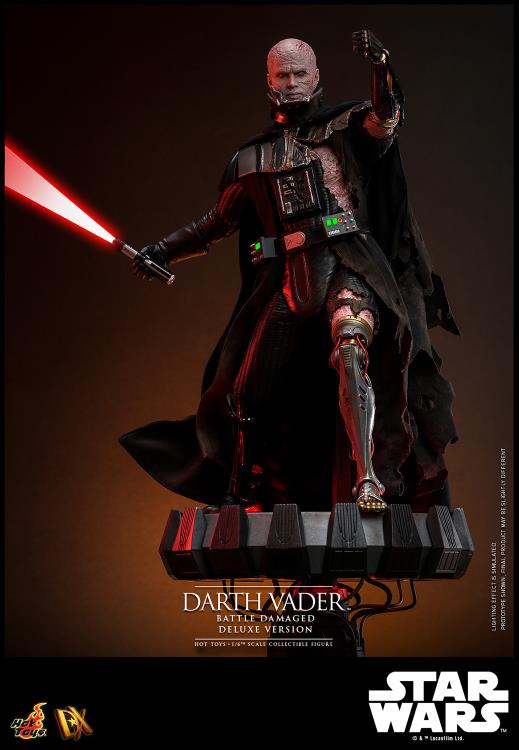 Star Wars DX45 Darth Vader (Battle Damaged) Deluxe 1/6th Scale Collectible Figure Gallery Image 11