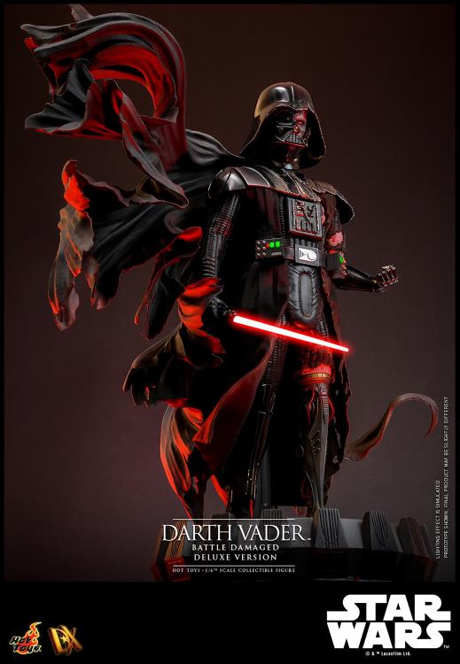 Star Wars DX45B Darth Vader (Battle Damaged) Deluxe 1/6th Scale