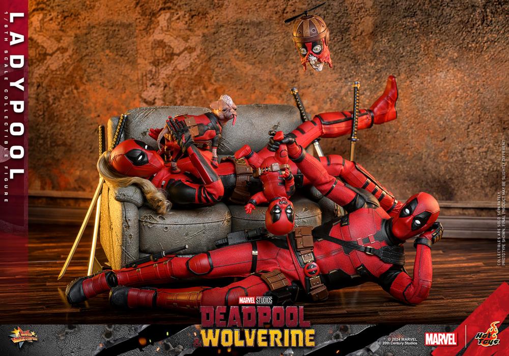Deadpool & Wolverine MMS747 Ladypool 1/6th Scale Collectible Figure Gallery Image 21