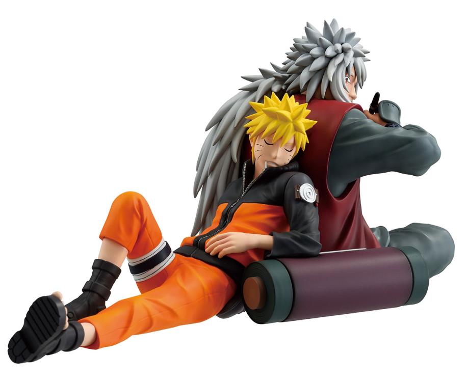 Naruto: Shippuden Ichibansho Revible Moment Naruto Uzumaki & Jiraiya (Legendary Sannin) Figure Gallery Image 4