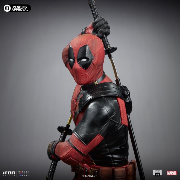 Deadpool & Wolverine Legacy Replica Deadpool 1/4 Scale Limited