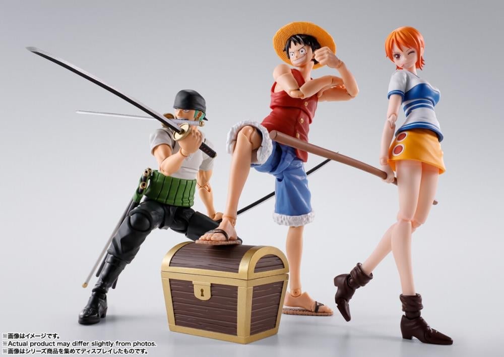 One Piece S.H.Figuarts Roronoa Zoro (Romance Dawn) Action Figure Gallery Image 11
