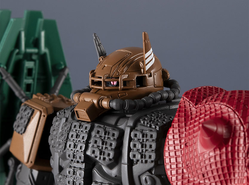 Gundam: Requiem for Vengeance Gundam Universe GU-38 Zaku II (Unidentified Type) Solari Action Figure Gallery Image 11