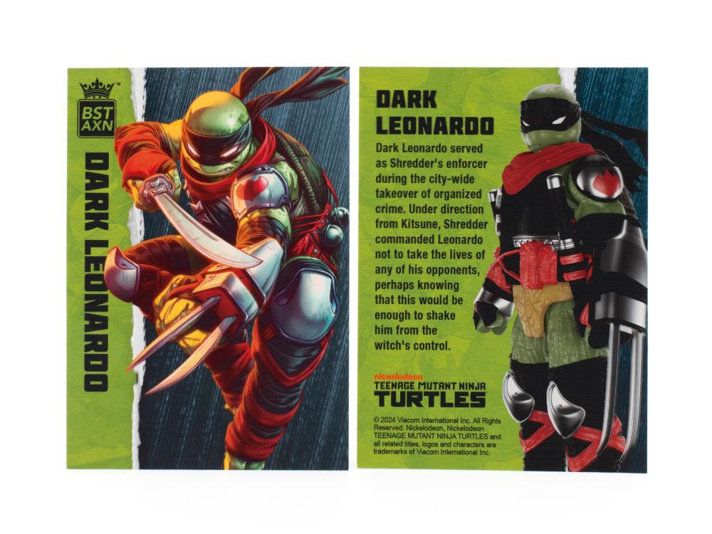 Teenage Mutant Ninja Turtles BST AXN Dark Leonardo (Battle Ready