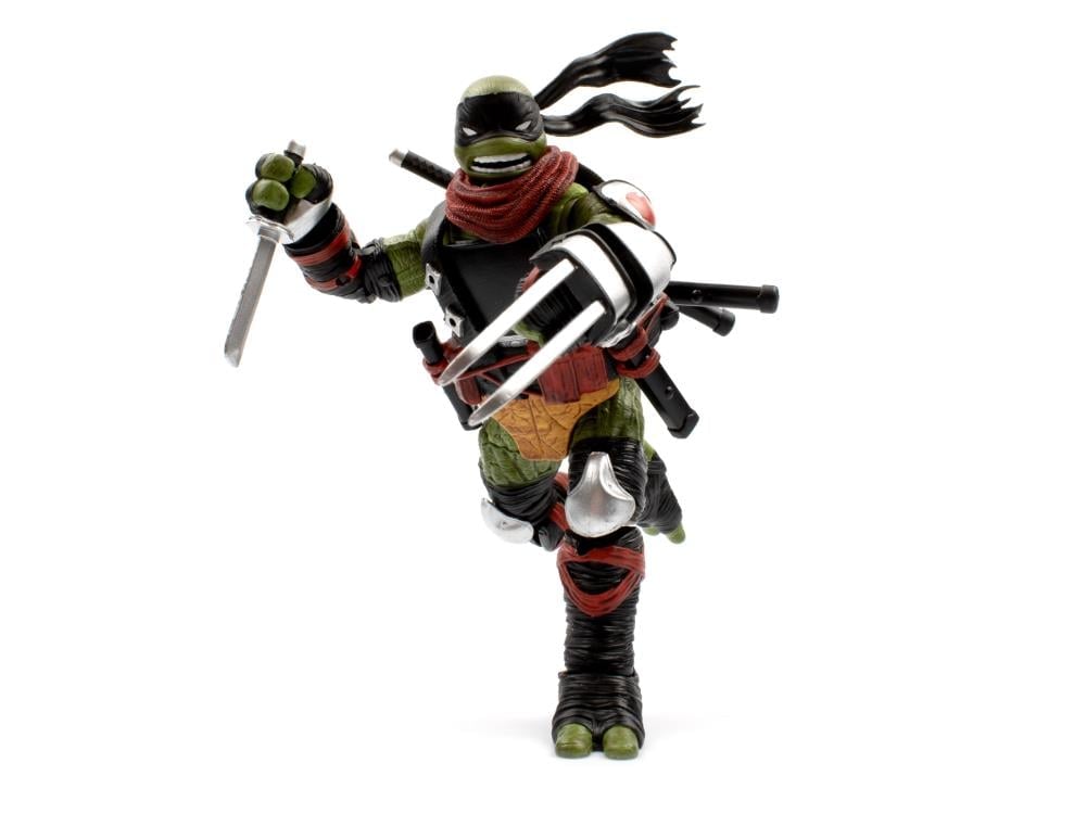 Teenage Mutant Ninja Turtles BST AXN Dark Leonardo (Battle Ready) SDCC 2024 BBTS 25th Anniversary Exclusive Action Figure Gallery Image 5