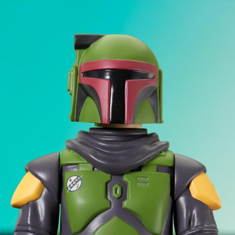 Star Wars Boba Fett (Removeable Helmet) BBTS 25th Anniversary Exclusive Jumbo Figure with Path of the Force Coin Gallery Image 10