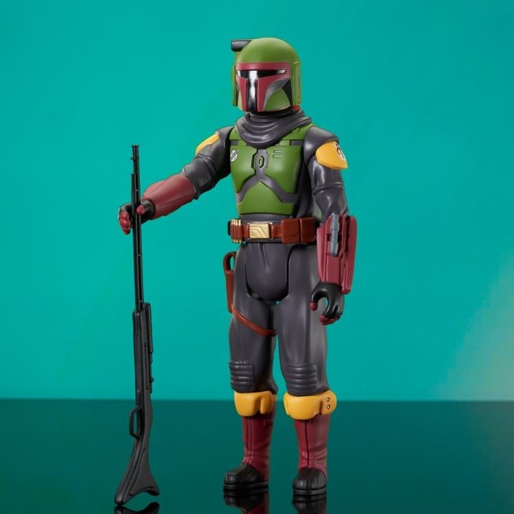 Star Wars Boba Fett (Removeable Helmet) BBTS 25th Anniversary Exclusive Jumbo Figure with Path of the Force Coin Gallery Image 4
