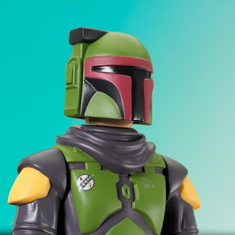 Star Wars Boba Fett (Removeable Helmet) BBTS 25th Anniversary Exclusive Jumbo Figure with Path of the Force Coin Gallery Image 11