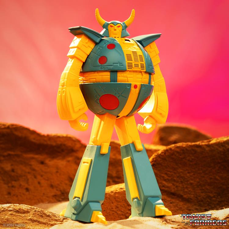 Transformers ReAction Unicron (Yellow) BBTS 25th Anniversary Exclusive Figure Gallery Image 3