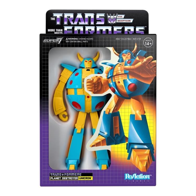 Transformers ReAction Unicron (Yellow) BBTS 25th Anniversary Exclusive Figure Gallery Image 6