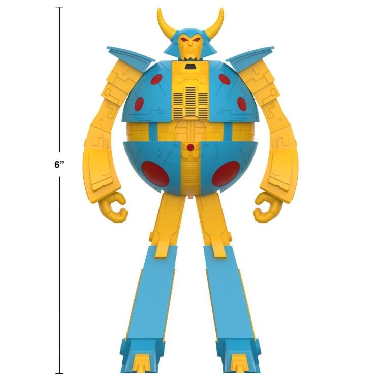 Transformers ReAction Unicron (Yellow) BBTS 25th Anniversary Exclusive Figure Gallery Image 4
