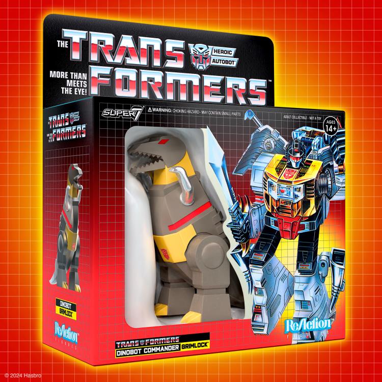 Transformers ReAction Grimlock (Metallic) BBTS 25th Anniversary Exclusive Figure Gallery Image 7