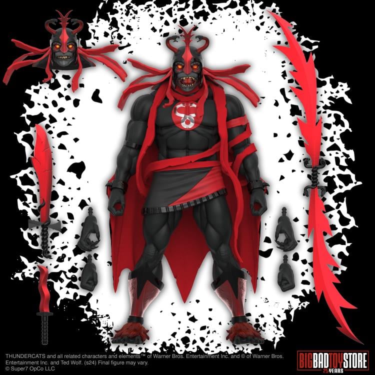 ThunderCats ULTIMATES! Mumm-Ra the Ever Living (Black & Red Ver.) BBTS 25th Anniversary Exclusive Gallery Image 6