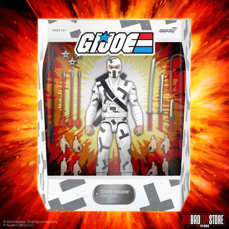 G.I. Joe ULTIMATES! Storm Shadow (Camouflage Ver.) BBTS 25th Anniversary Exclusive Action Figure Gallery Image 7