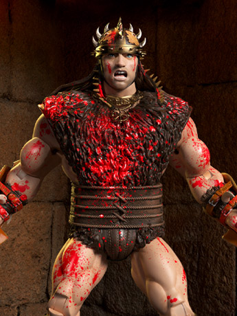 Conan the Barbarian ULTIMATES! Pit Fighter Conan (Bloody) BBTS 25th Anniversary Exclusive Action Figure Gallery Image 2