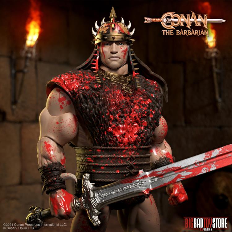 Conan the Barbarian ULTIMATES! Pit Fighter Conan (Bloody) BBTS 25th Anniversary Exclusive Action Figure Gallery Image 4