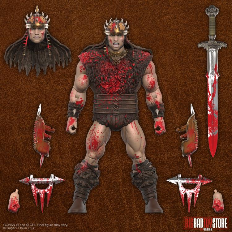 Conan the Barbarian ULTIMATES! Pit Fighter Conan (Bloody) BBTS 25th Anniversary Exclusive Action Figure Gallery Image 6