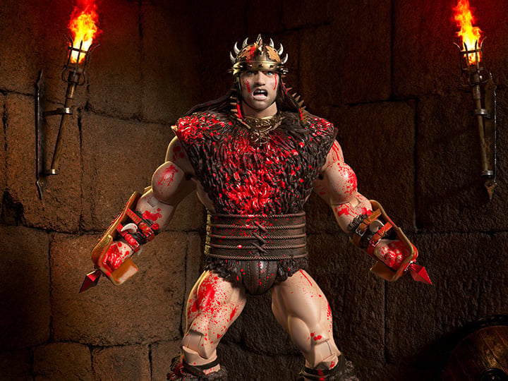 Conan the Barbarian ULTIMATES! Pit Fighter Conan (Bloody) BBTS 25th Anniversary Exclusive Action Figure Gallery Image 1