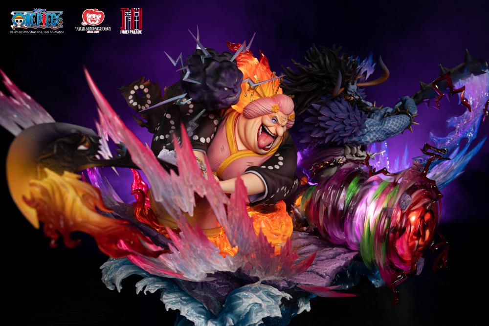 One Piece Big Mom & Kaido with Hakai (Battle Damage Ver.) Statue Gallery Image 7