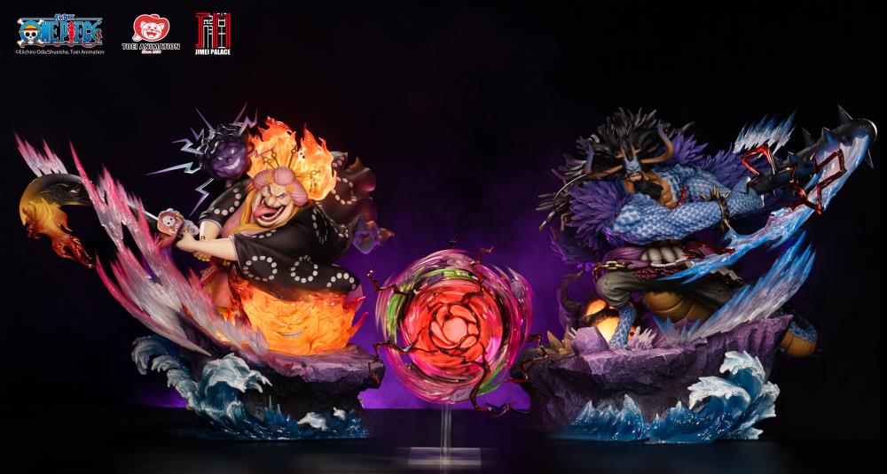 One Piece Big Mom & Kaido with Hakai (Battle Damage Ver.) Statue Gallery Image 4
