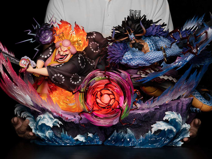 One Piece Big Mom & Kaido with Hakai (Regular Ver.) Statue