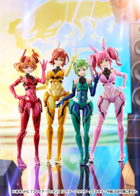 Macross Delta V.F.G. Walkure Kaname Buccaneer Model Kit Gallery Image 12
