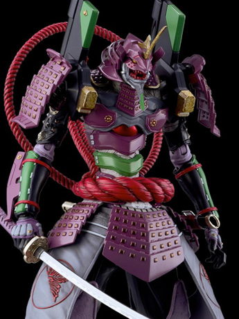 Rebuild of Evangelion RIOBOT Musha EVA Unit-01 Action Figure Gallery Image 2