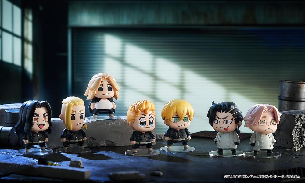 Tokyo Revengers Qset Takemichi Hanagaki, Manjiro Sano, & Ken Ryuguji (Bkub Ver.) Chibi Figure Set Gallery Image 4