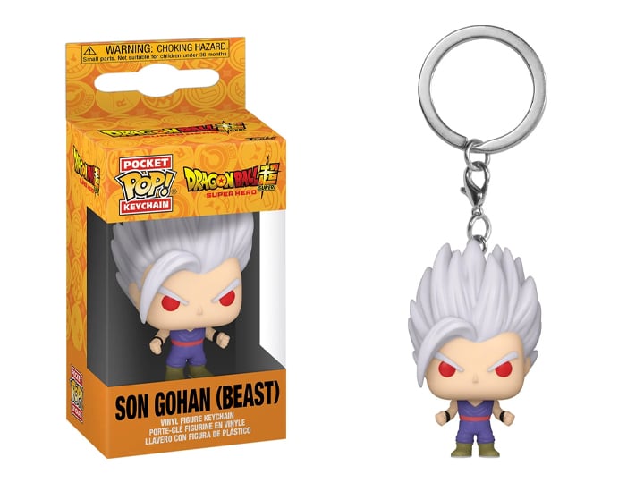 Pocket Pop! Keychain: Dragon Ball Super: Super Hero - Son Gohan (Beast) Gallery Image 1