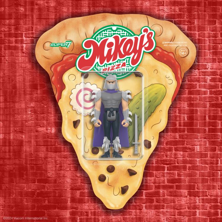 Teenage Mutant Ninja Turtles ReAction Shredder (Weird Pizza To Go