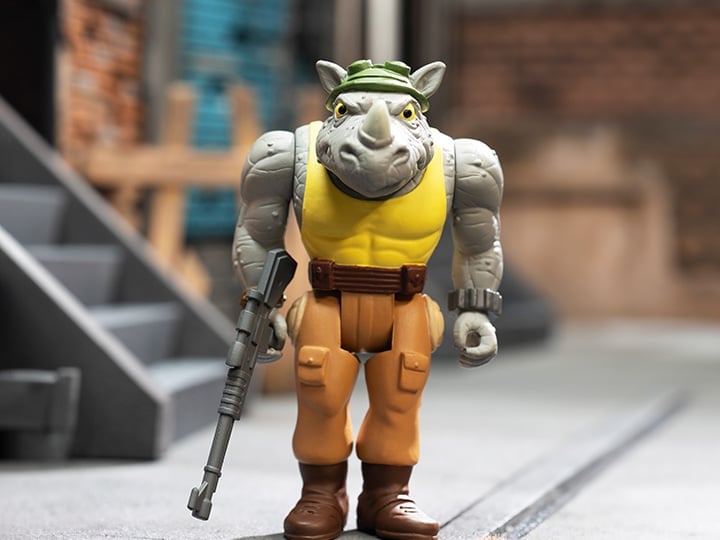 Teenage Mutant Ninja Turtles ReAction Rocksteady (Weird Pizza To