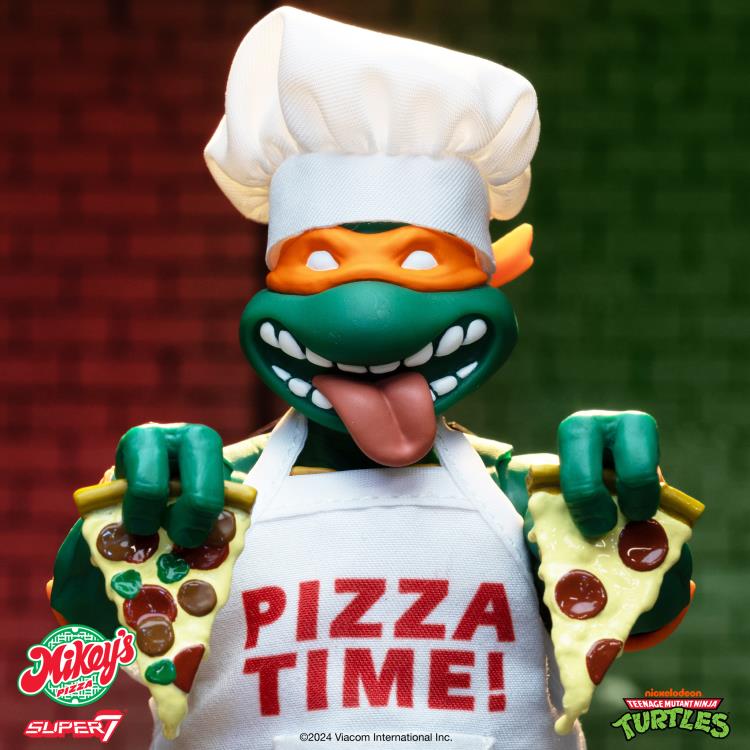 Teenage Mutant Ninja Turtles ULTIMATES! Michelangelo (Pizza Chef) SDCC 2024 Exclusive Action Figure Gallery Image 5