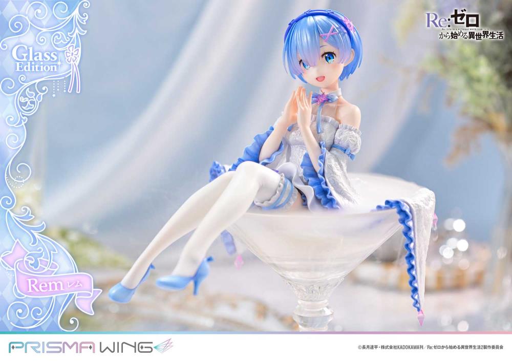 PRISMA WING Re:ゼロ レム Glass Edition 1/7 Re:Zero Starting Life in Another World Prisma Wing Rem (Glass
